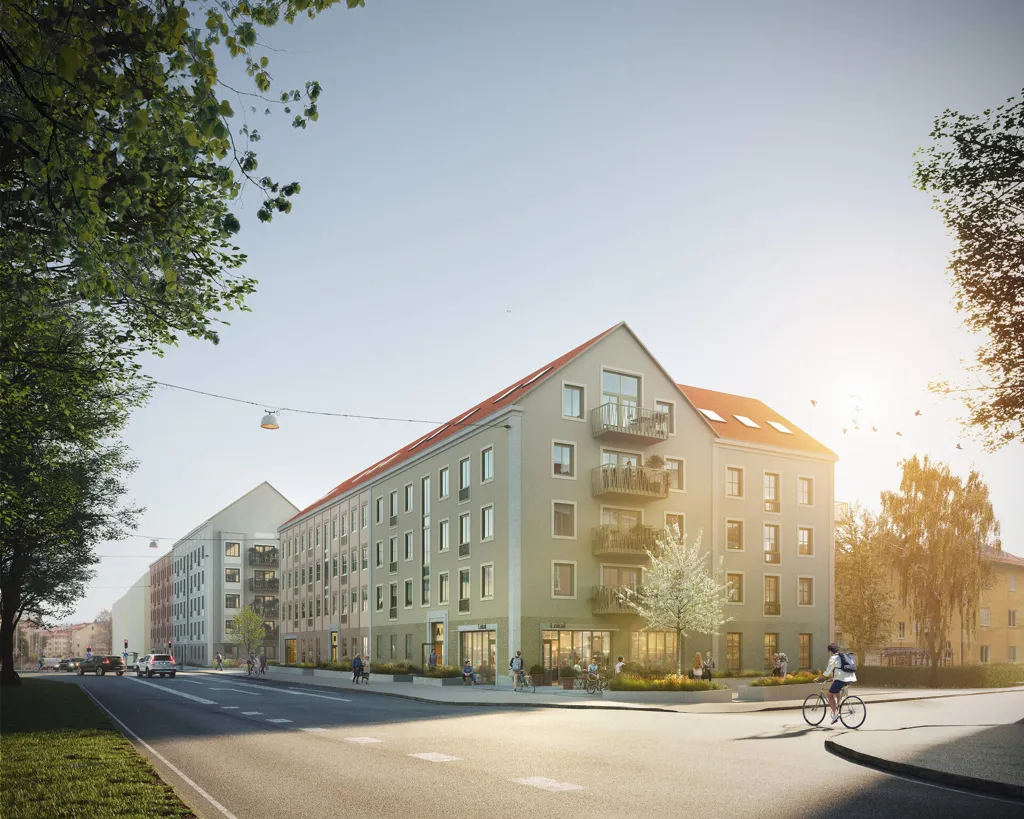Esterno - 4th Floor Apartment with Balcony in Linköping