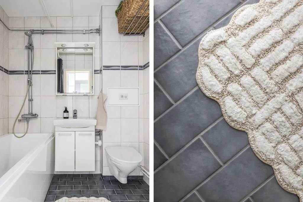 Bathrooms - Apartment with Balcony in Sundsvall