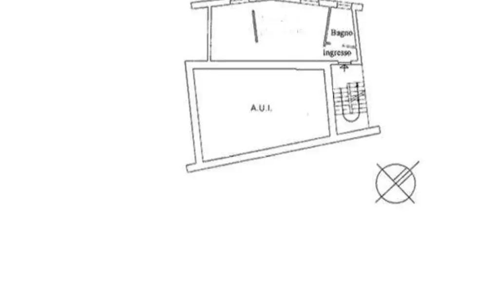 Planimetria - Bright 2-Bedroom Apartment in Varese