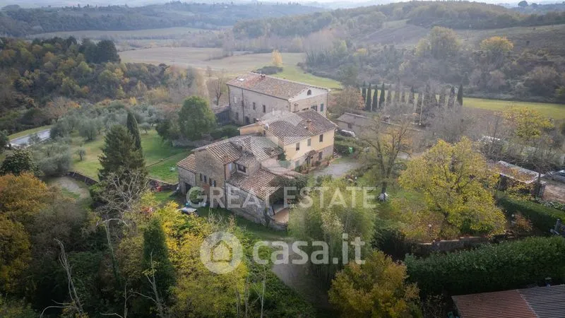 Vista aerea - Rustic Casale with Pool on Chiantigiana Road
