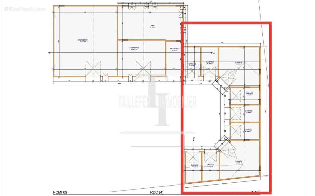 Plaan - Commercial Property with Storage near Bergerac