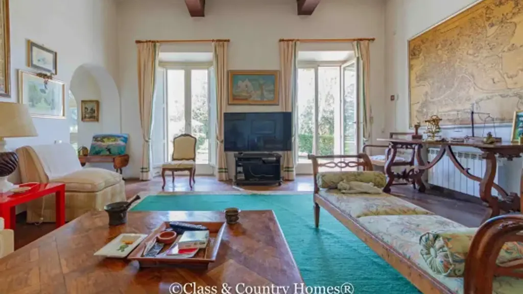 Séjour - Historic Villa with Two Residences in Grottaferrata