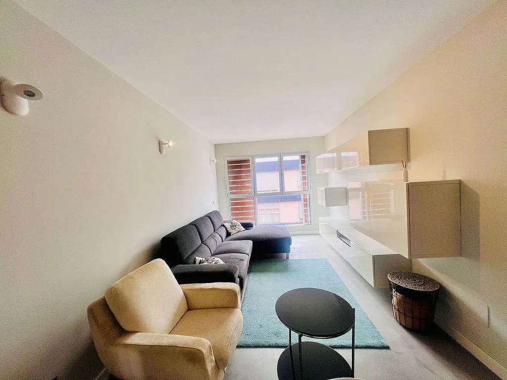 Living Room - Apartment with Pool in Calle Camelia