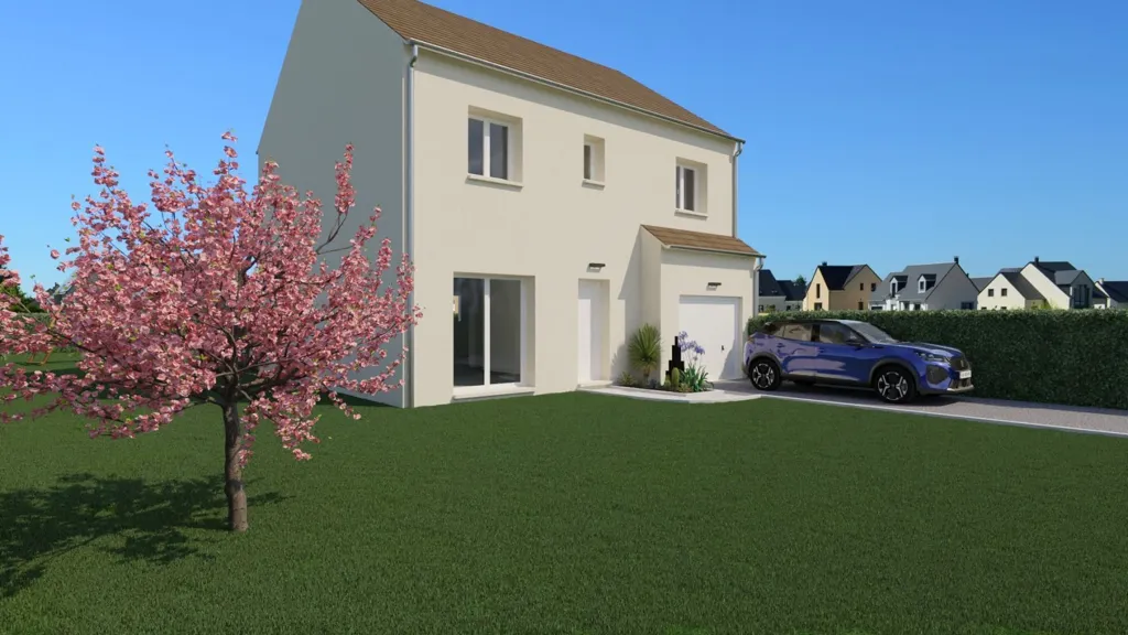 New Build House with 392m² Plot in Nogent-le-Roi