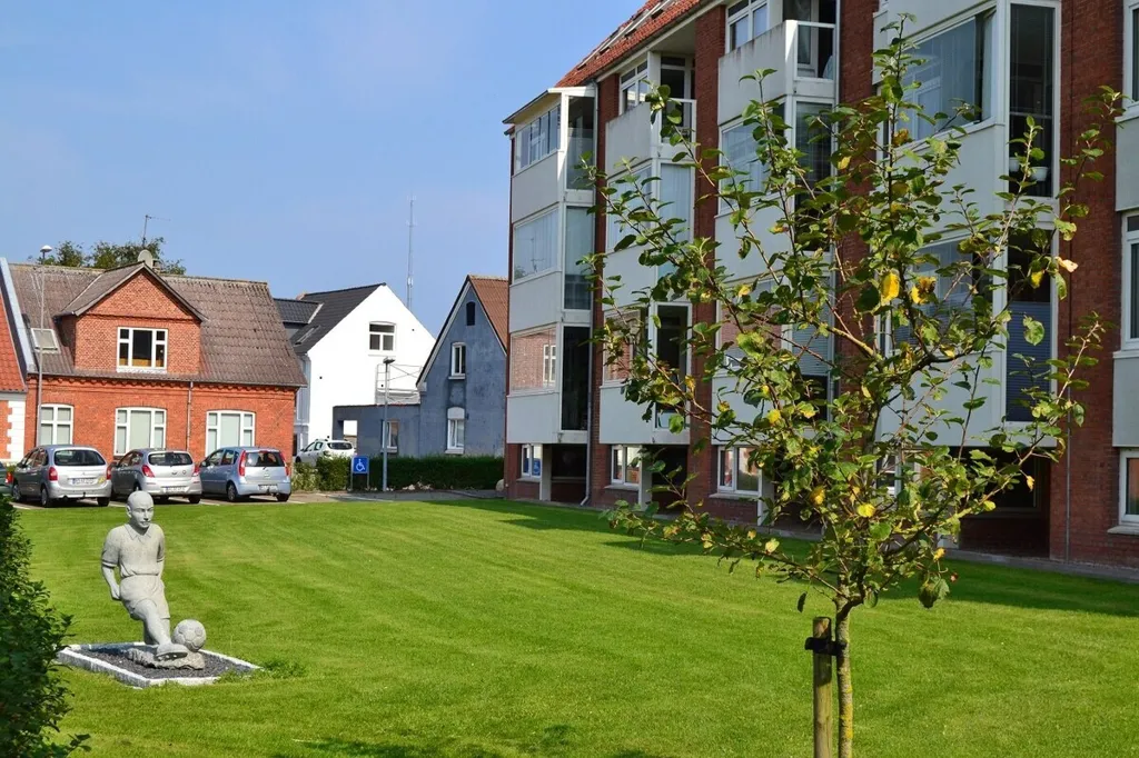 Jardin - 3-Bedroom Terraced House in Skive