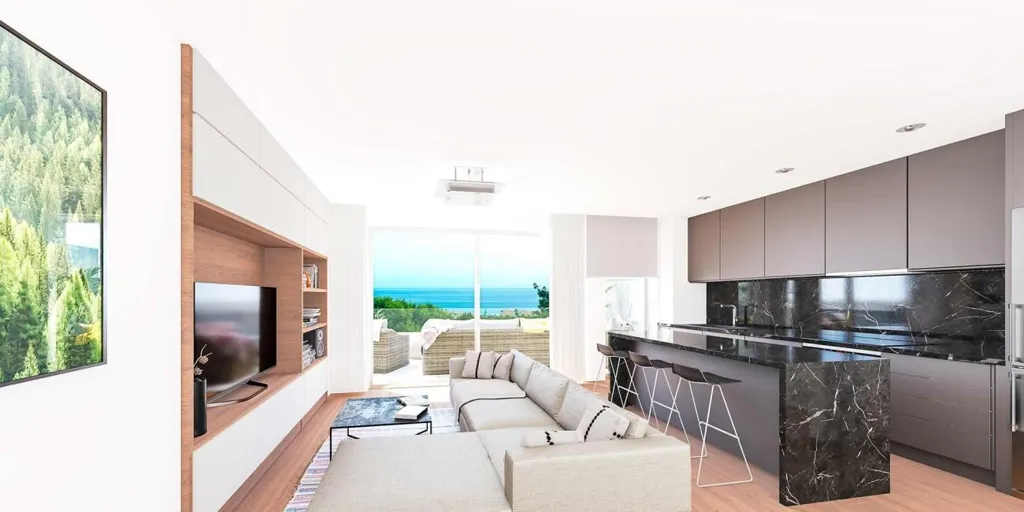 Cuisine - Apartment with Sea View in Torremolinos