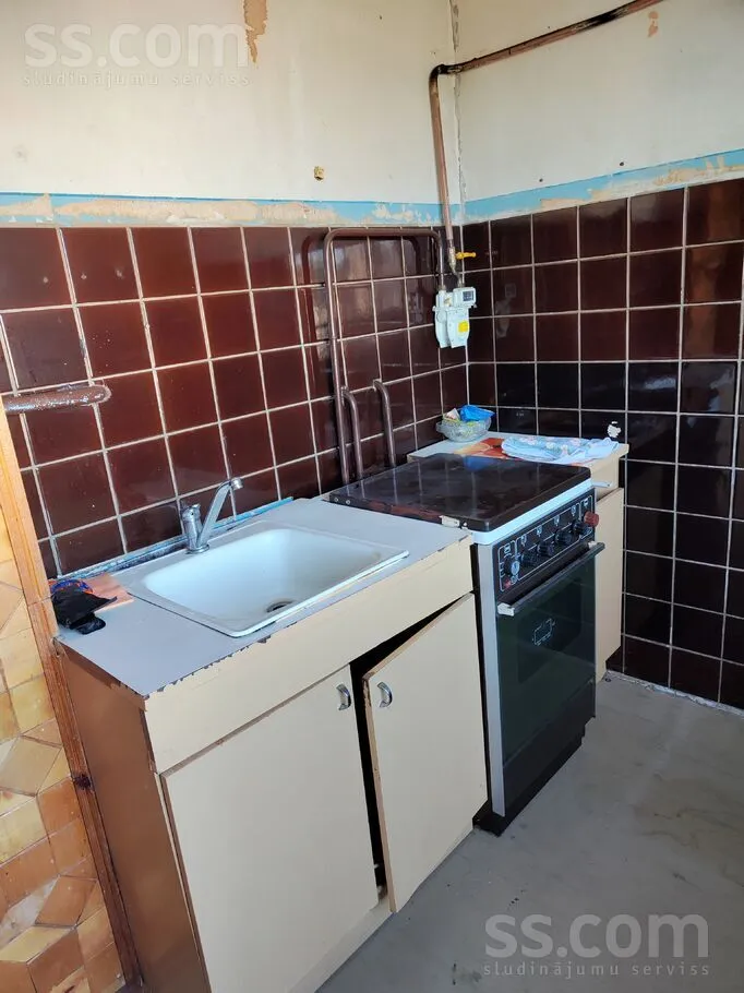 Köök - Two-Bedroom Flat with Balcony in Daugavpils