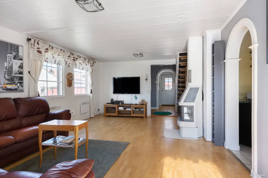 Séjour - Characterful Villa with Separate Apartment in Klintehamn