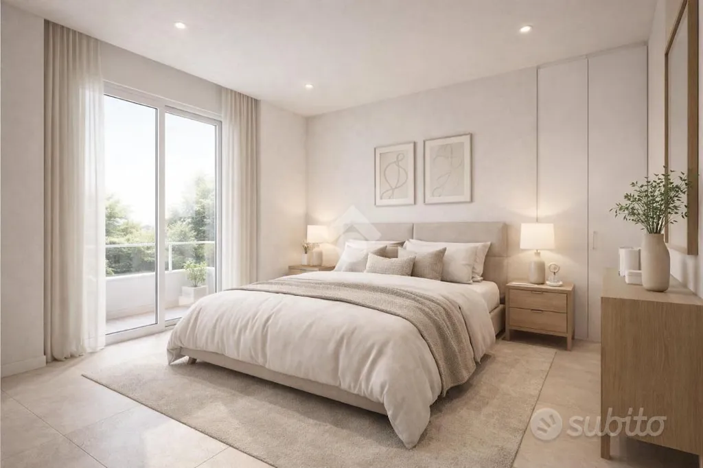 Camere da letto - Modern Triplex with Garden in Parma