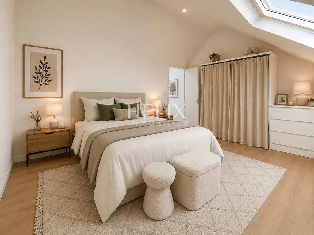 Bedrooms - Apartment with Terrace in Saint-Germain-en-Laye