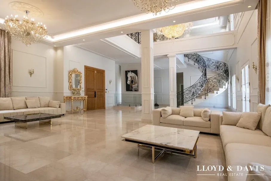 Séjour - Maison de Luxe avec Spa à Chantilly