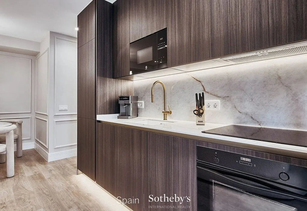 Cuisine - 2-Bedroom Flat with Air Conditioning in Chueca