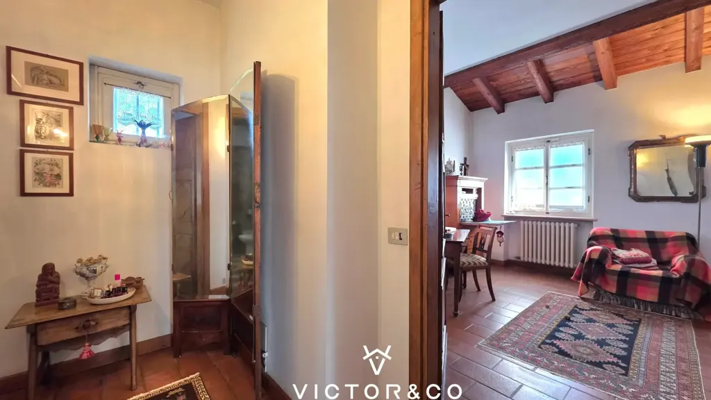 Living Room - Villa with Garden in Novara