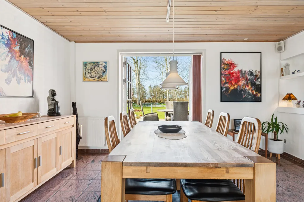 Salle à manger - Modernised Villa with Forest View in West Jutland