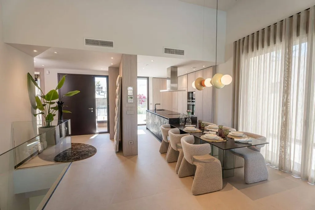 Dining Room - New Build Villa with Pool in Algorfa