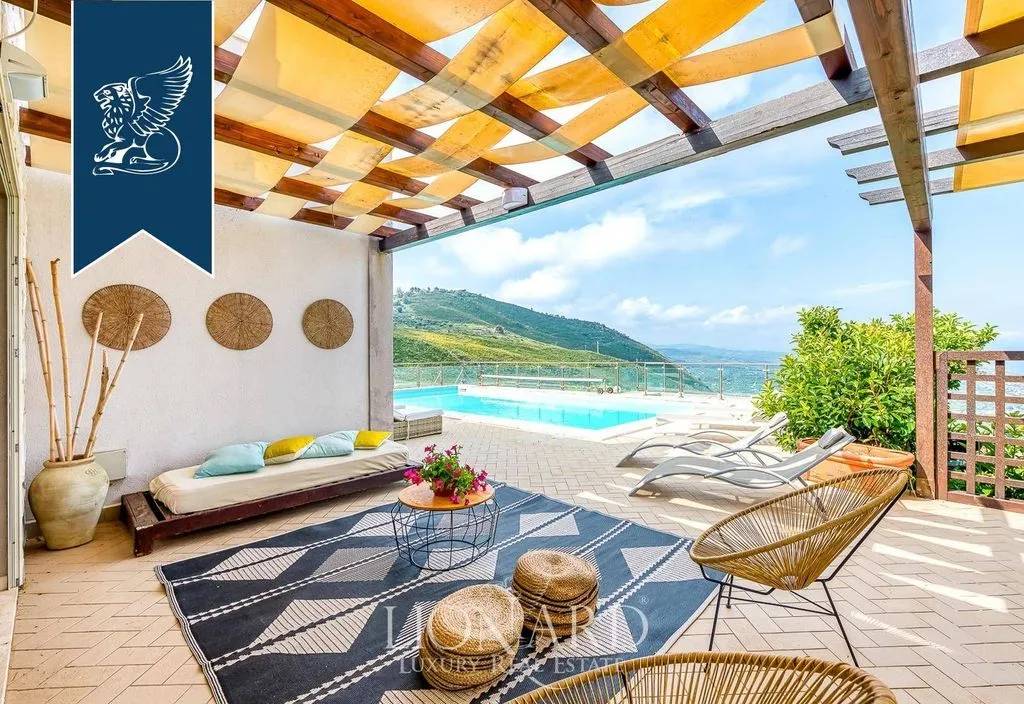 Terrasse - Luxury Villa with Sea View in Cefalù