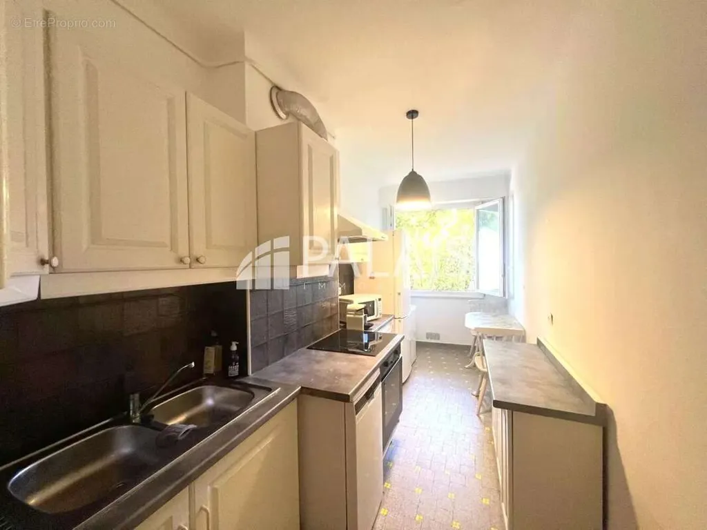 Cuisine - Appartement 2 pièces avec cave à Nice Ouest