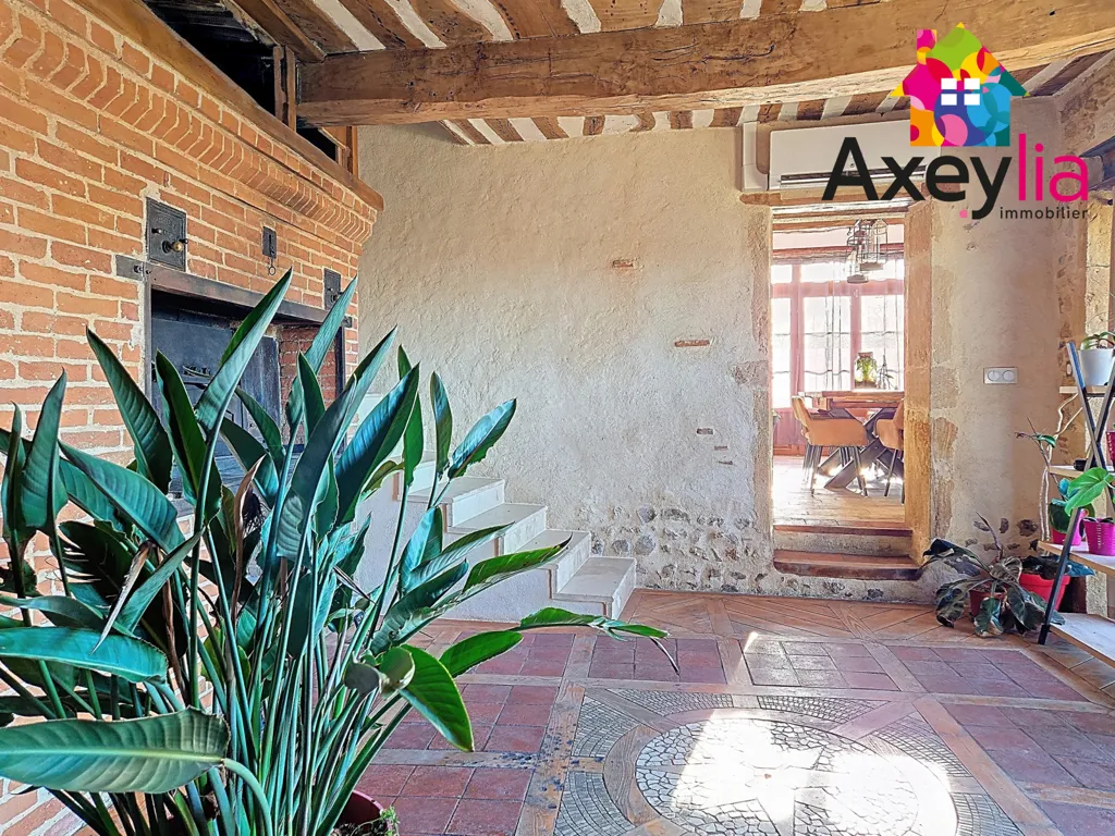 Séjour - Grande Maison avec Charme à Charlieu