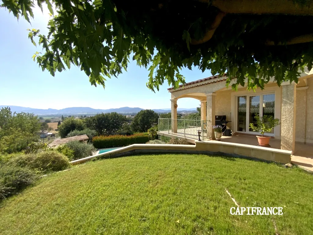 Giardino - Villa with Pool and View in Oraison