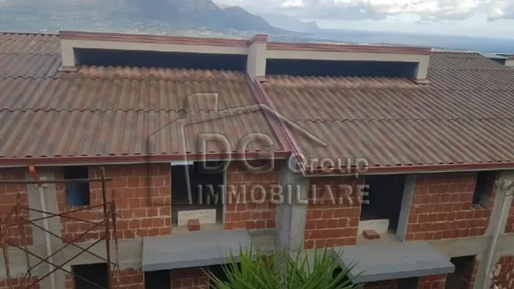 Exterior - Bifamiliar Villa with Panoramic View in Alcamo