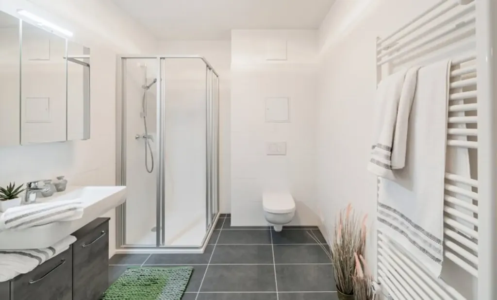 Salles de bain - Provision-Free Apartments with Balcony in Vienna