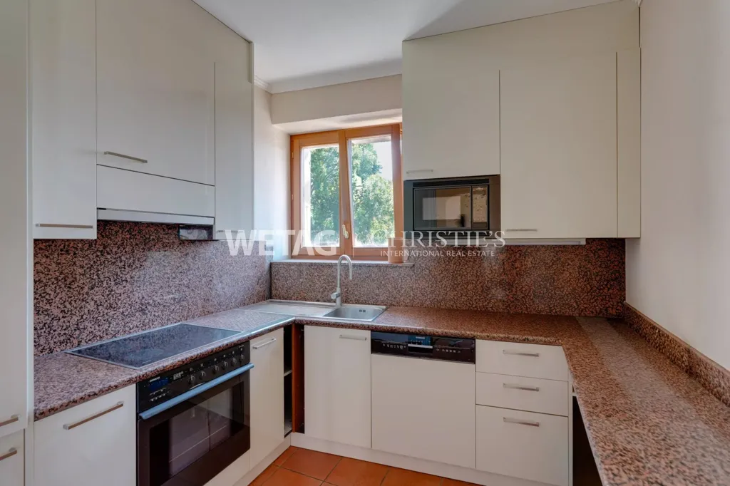 Cucina - Lake View Apartment with Pool in Ruvigliana