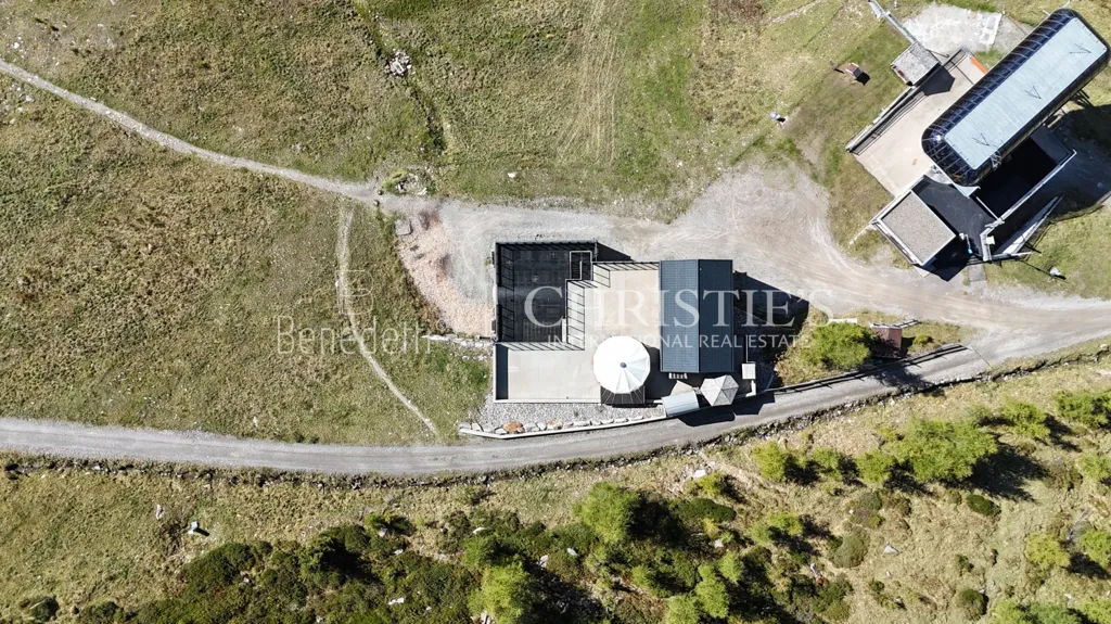 Vue aérienne - Alpine Hut with Panoramic Views in Pfelders