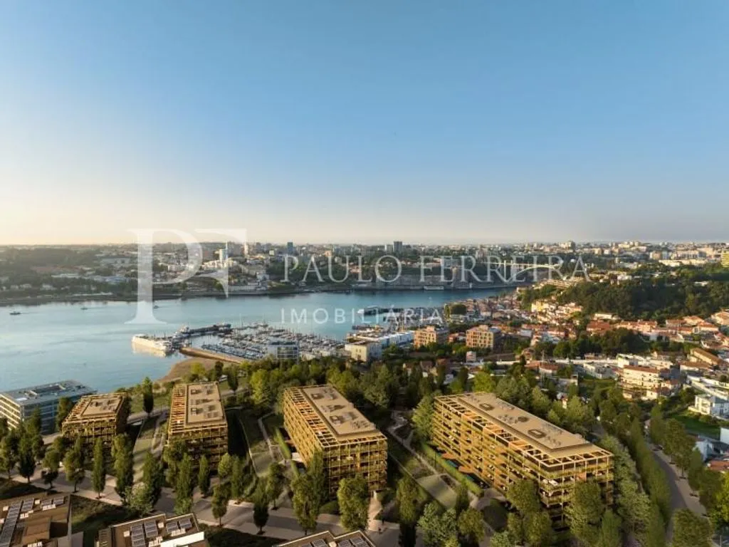 Vue aérienne - Luxury Apartment with River View in Vila Nova de Gaia