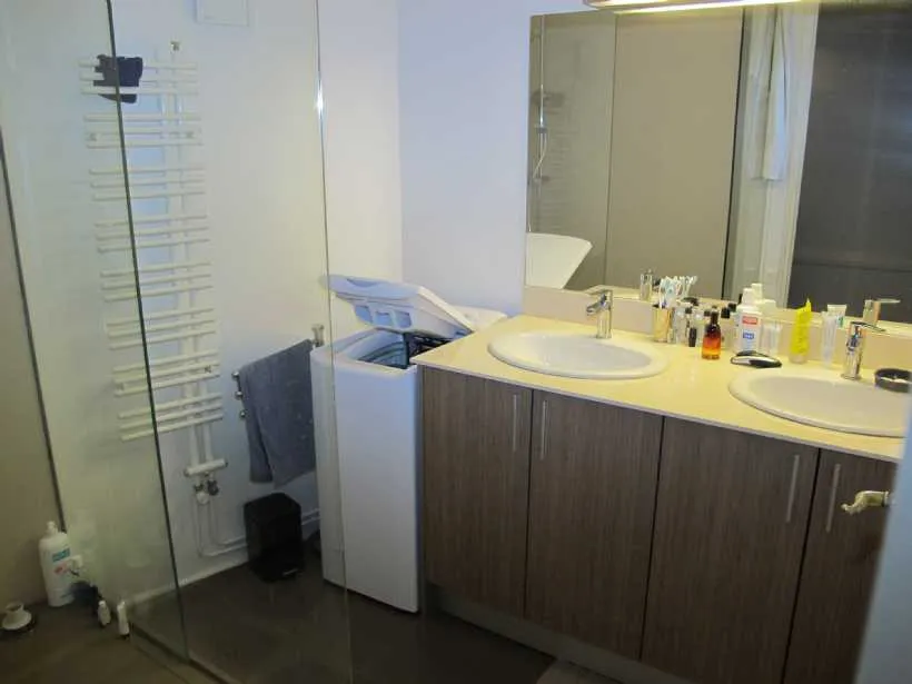 Bathrooms - Art-Deco Apartment with High Ceilings in Toulouse
