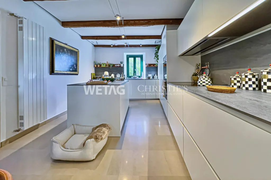 Cucina - Rustic House with Lakeside View in Muzzano