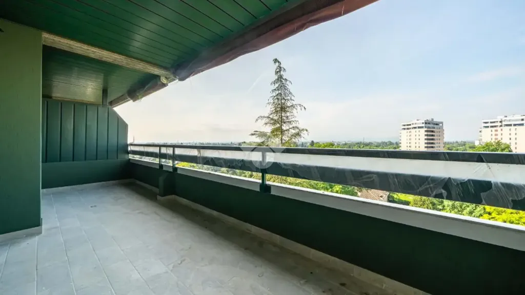 Balcony - Rusticated Apartment with Panoramic View in Reggio Emilia