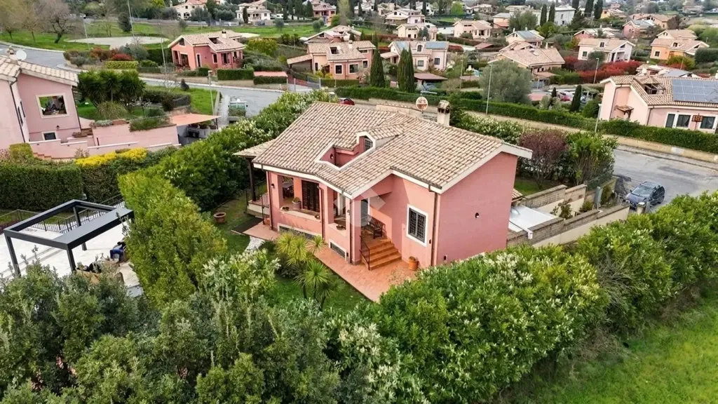 Vue aérienne - Villa with Garden in Bracciano