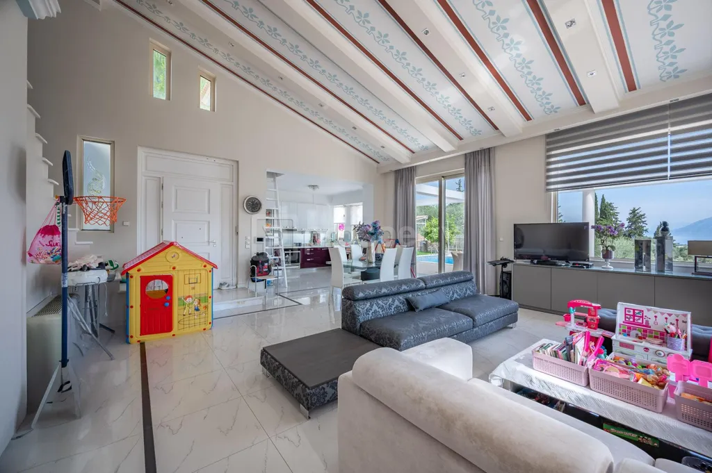 Séjour - Luxury Villa with Sea View in Paralia