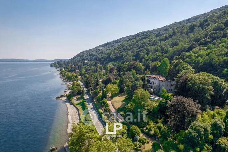 Vue aérienne - Villa with Lake View and Marina in Stresa
