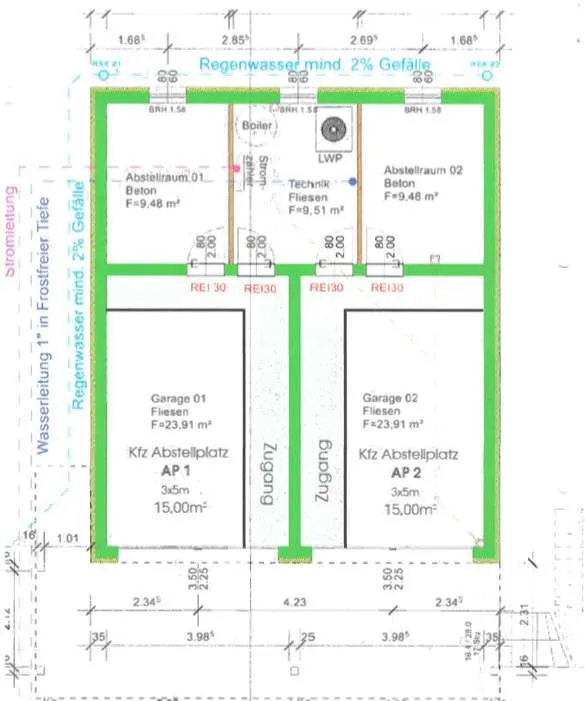 Plan - Modern Apartment with Panoramic View in Weißenbach