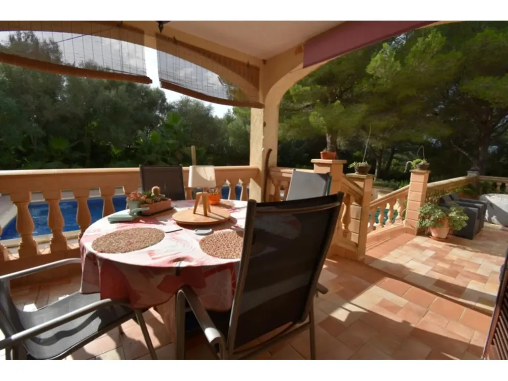 Terrasse - Rustic House with Pool near Alcúdia Port