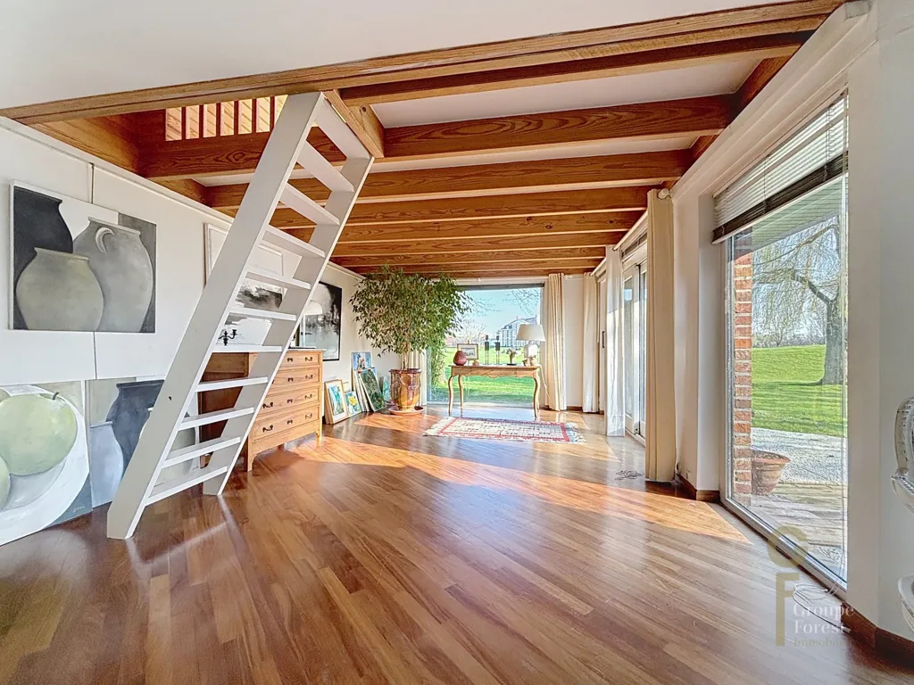 Séjour - Maison de l'Architecte avec Vue Golf à Bondues