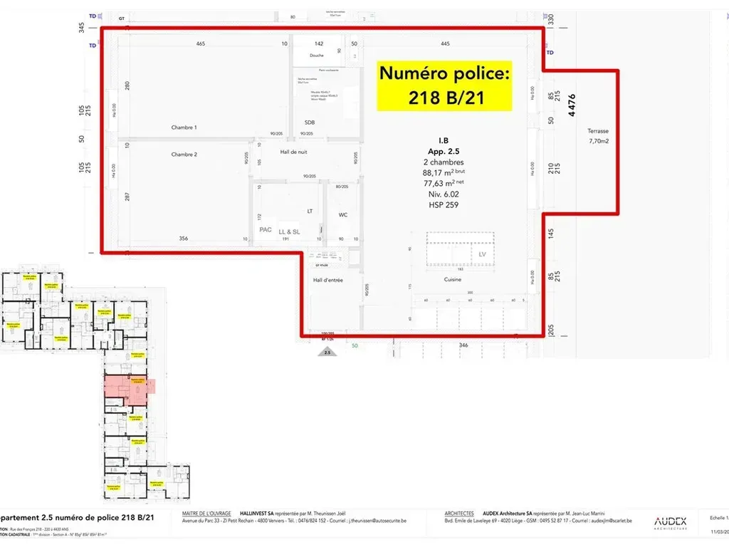 Plaan - Luxury Apartment with Terrace in Ans