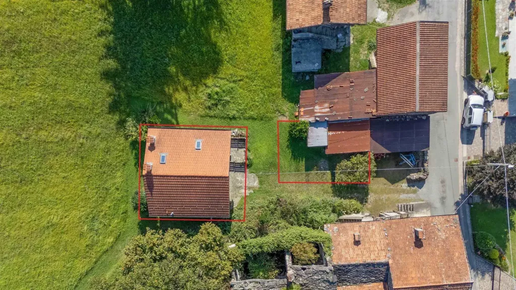 Vue aérienne - Panoramic Villa with Lake View in Colico