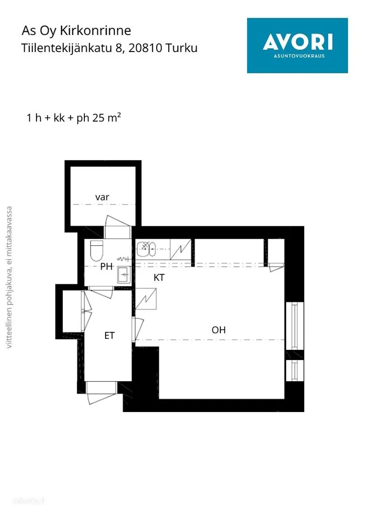 Plaan - Apartment with View in Martti, Turku