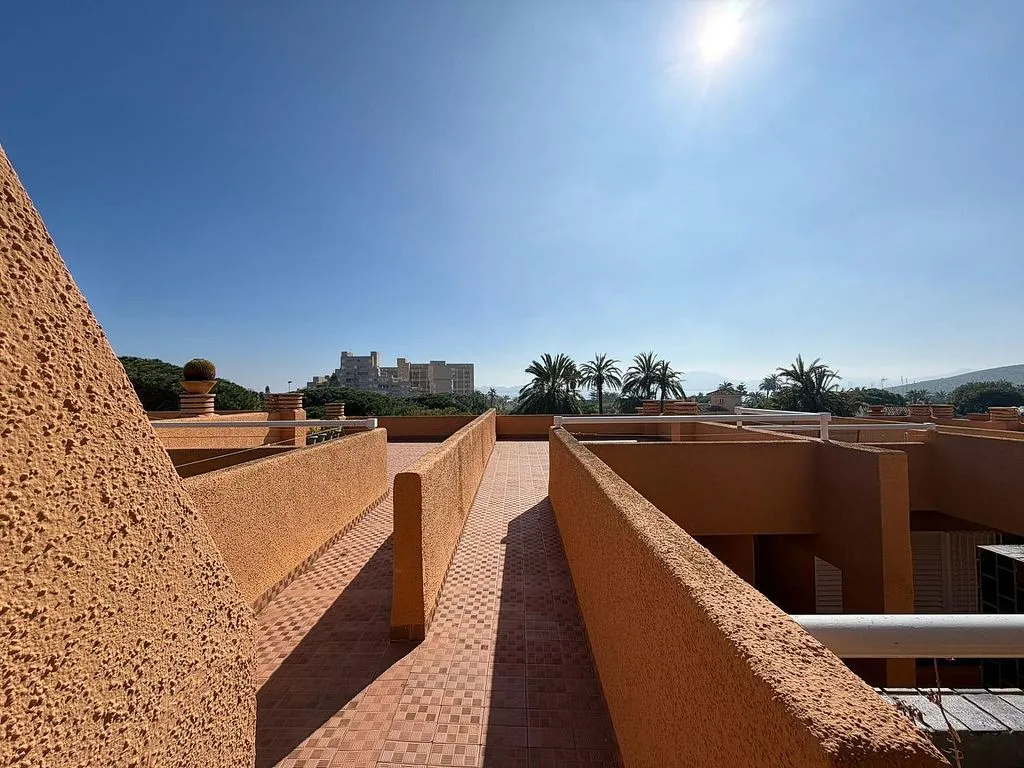 Terrasse - Modern Duplex with Sea View in La Manga
