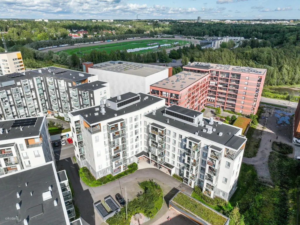 Õhuvaade - Modern Studio Flat with Balcony in Espoo