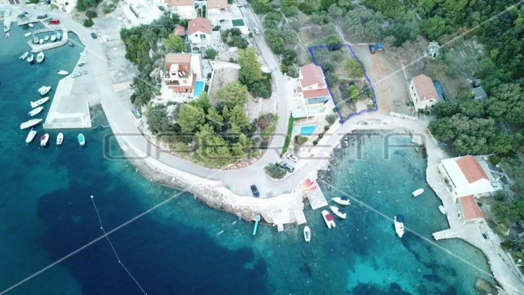 Vue aérienne - New Villa with Rooftop Pool in Gršćica, Korčula