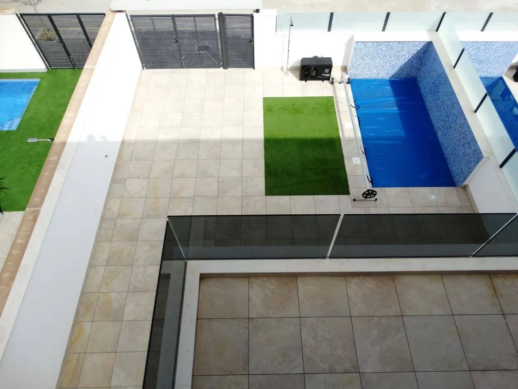 Vue aérienne - Luxury Duplex with Private Pool in Santiago de la Ribera