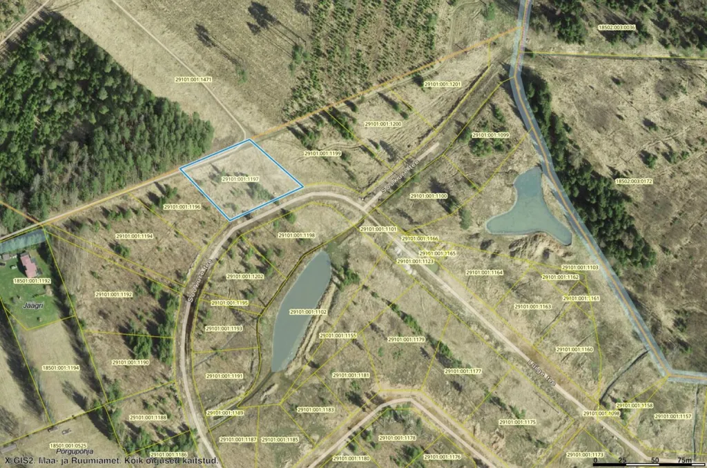 Private Plot with Forest View in Kureõja