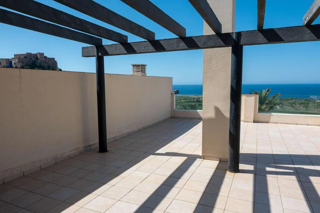 Terrasse - Penthouse with Terrace in Salobreña Centro