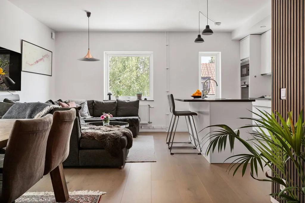 Elutuba - Open-Plan Apartment with Park Access in Lund