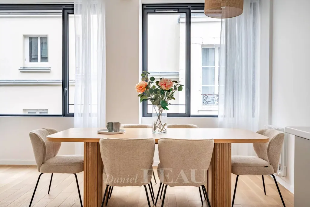 Salle à manger - Appartement avec Ascenseur dans le 4ème Arrondissement de Paris