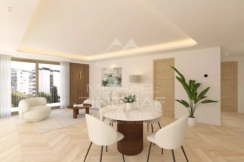 Salle à manger - Appartement Moderne avec Terrasse sur la Croisette