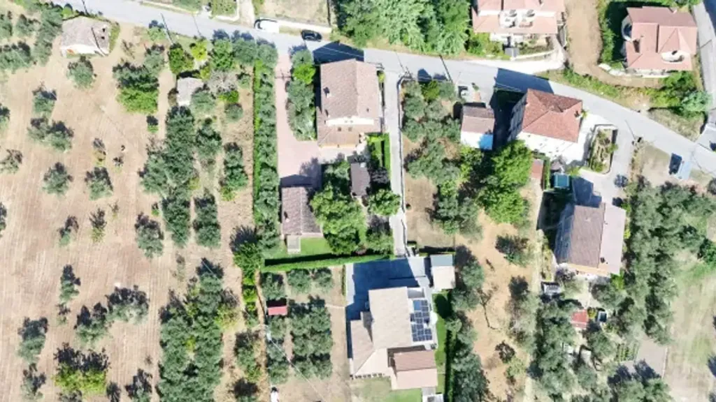 Vue aérienne - Panoramic Villa with Garden in Lanciano
